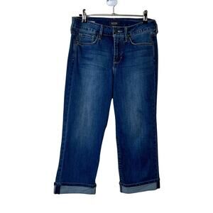 NYDJ Marilyn Crop Jeans Medium Wash Womens Size 4